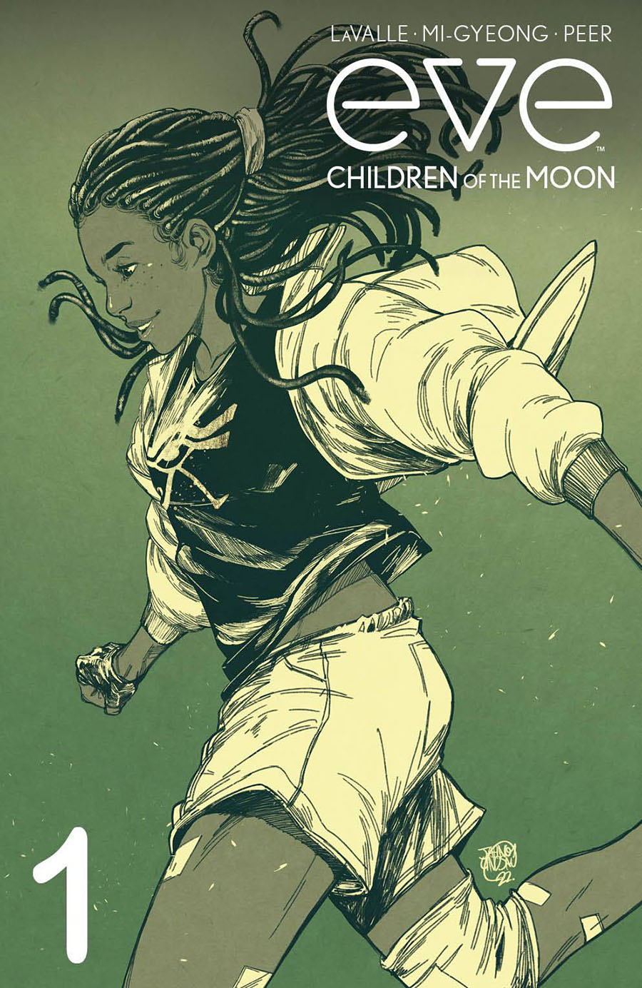 Eve Children Of The Moon #1 Cover B Variant Jahnoy Lindsay Cover