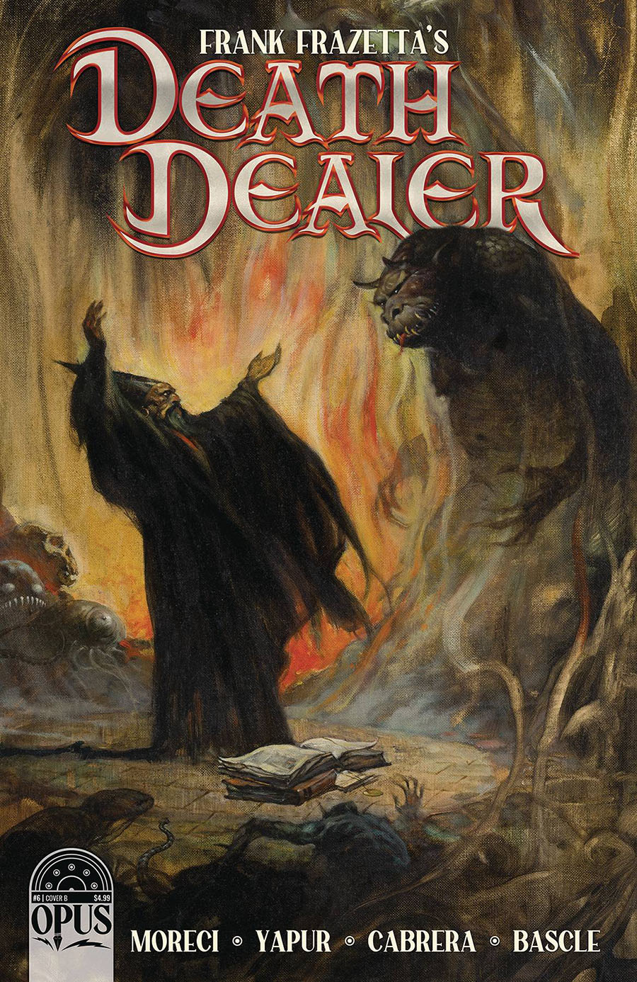 Frank Frazettas Death Dealer Vol 2 #6 Cover B Variant Frank Frazetta Cover