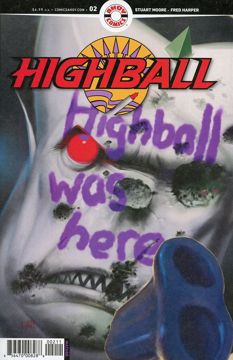 Highball #2 Cover A Regular Fred Harper Cover