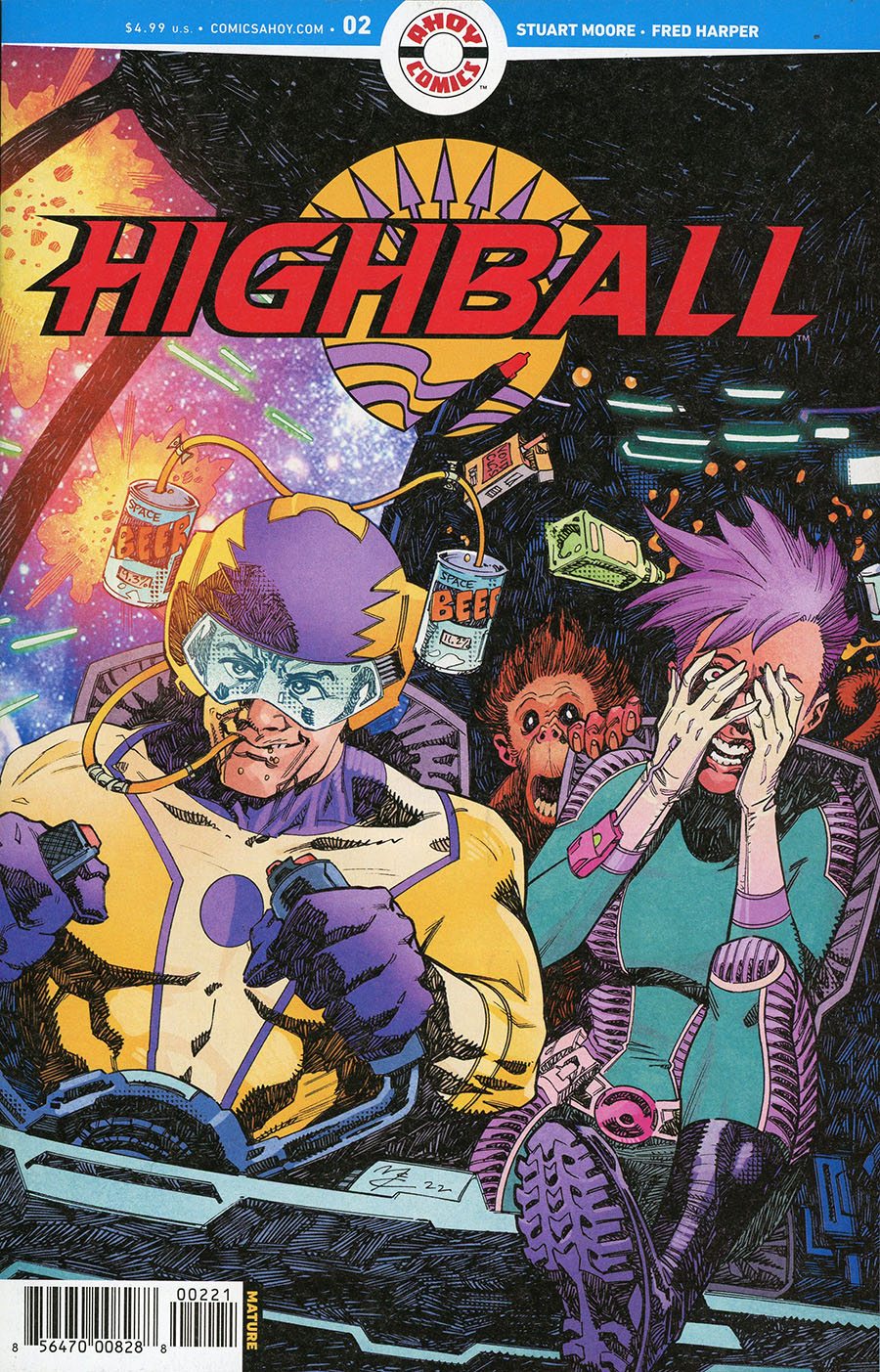 Highball #2 Cover B Variant John McCrea Cover