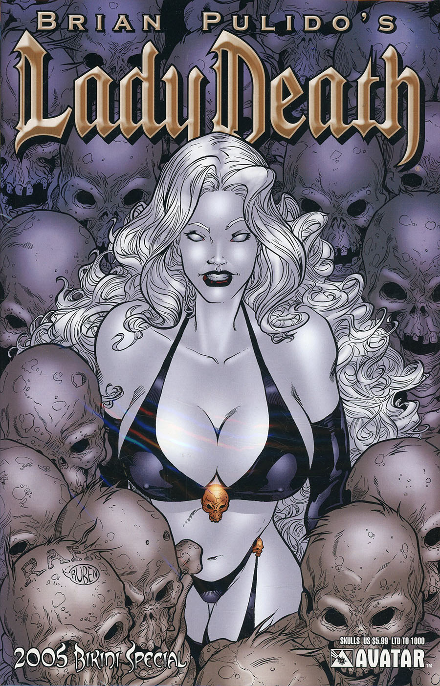Lady Death Skulls Covers Bag Set (5-Count)