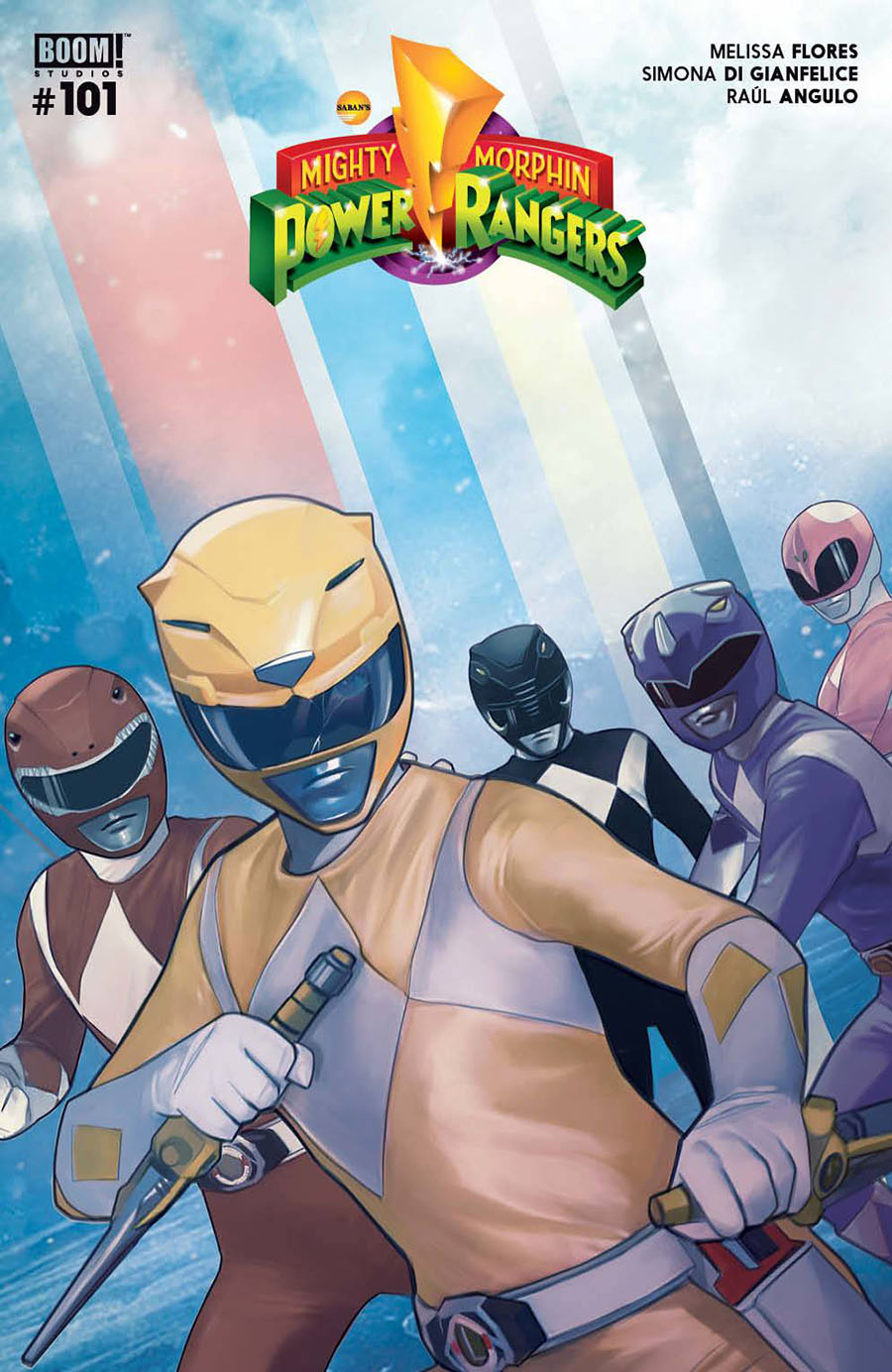 Mighty Morphin Power Rangers (BOOM Studios) #101 Cover B Variant Francesco Tomaselli Cover