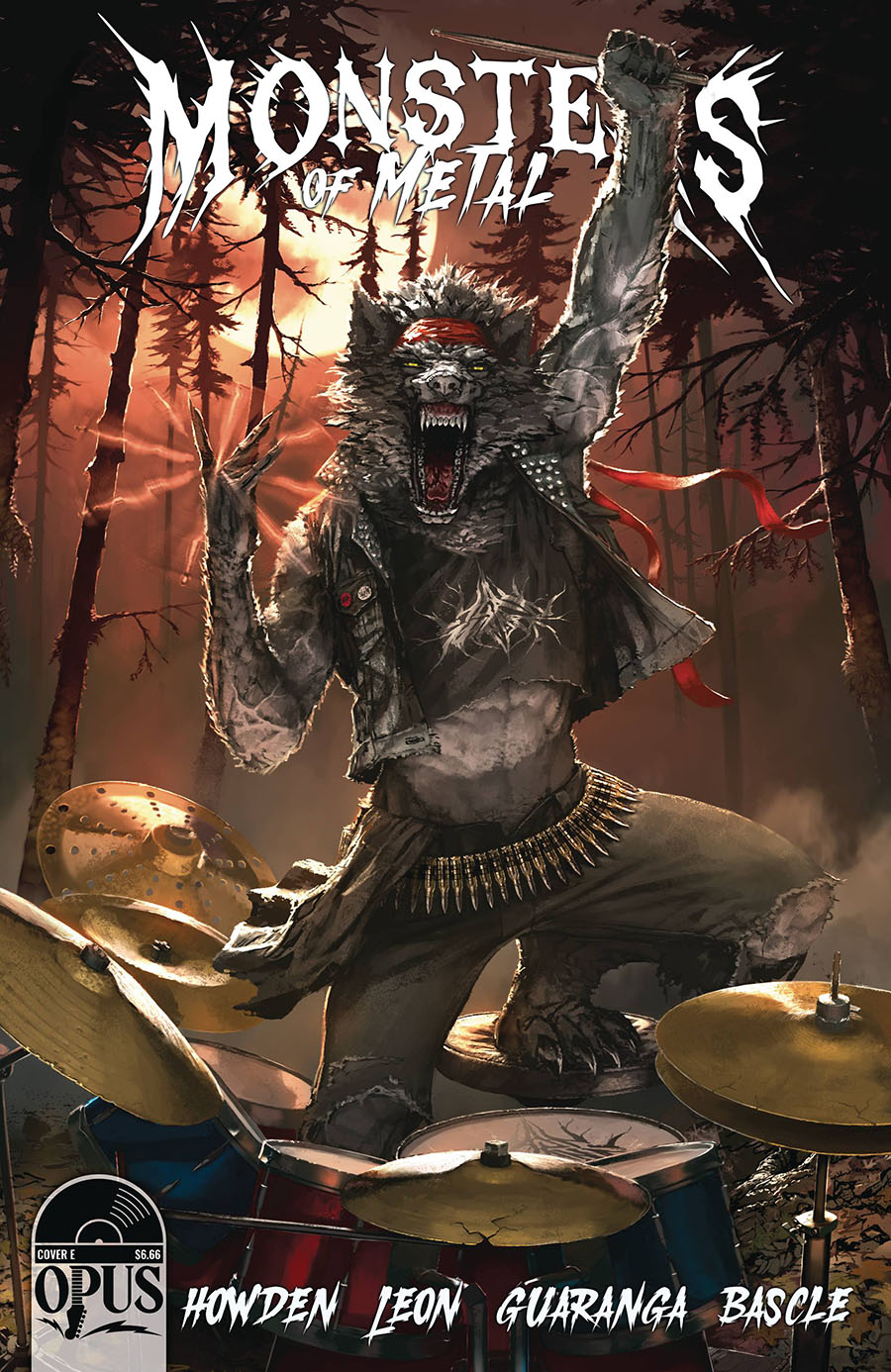 Monsters Of Metal #1 (One Shot) Cover D Variant Ryan Christensen Werewolf Cover