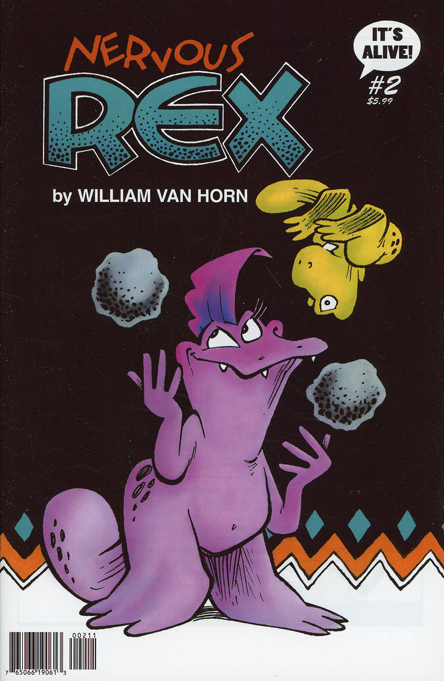 Nervous Rex #2 Cover A Regular William Van Horn Cover
