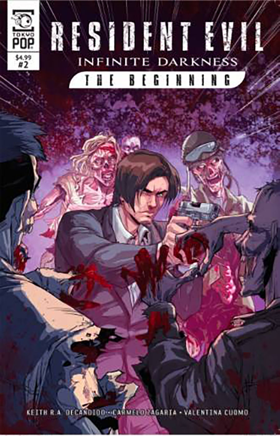 Resident Evil Infinite Darkness The Beginning #2 Cover A Regular Carmelo Zagaria & Valentina Cuomo Cover