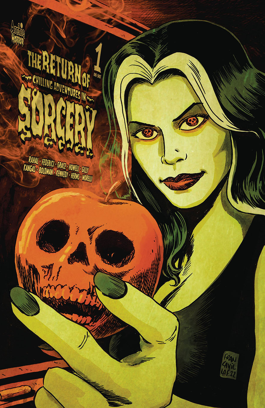 Return Of Chilling Adventures In Sorcery #1 (One Shot) Cover B Variant Francesco Francavilla Cover