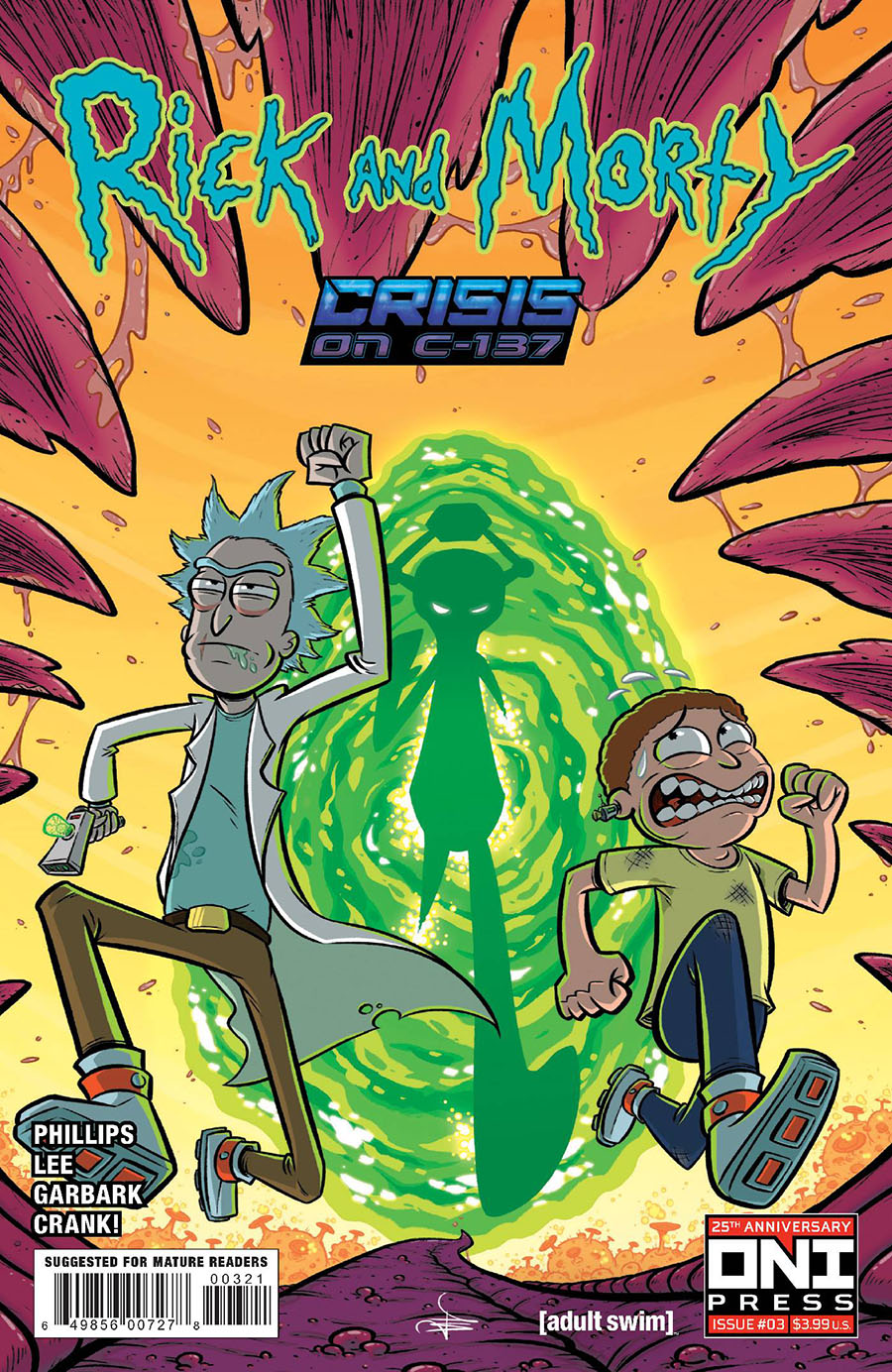 Rick And Morty Crisis On C-137 #3 Cover B Variant Julien Pare-Sorel Cover