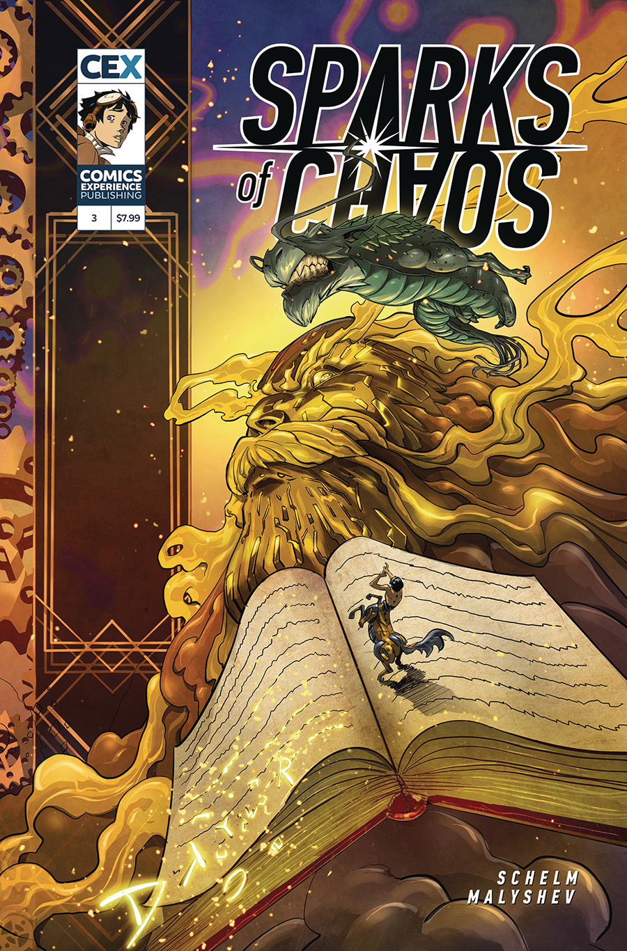 Sparks Of Chaos #3 Cover C Variant Alexander Malyshev Cover