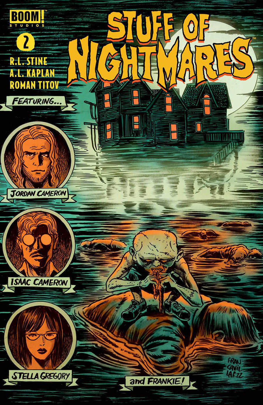 Stuff Of Nightmares #2 Cover A Regular Francesco Francavilla Cover