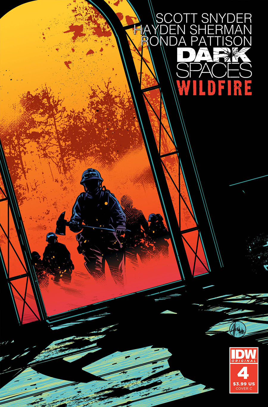 Dark Spaces Wildfire #4 Cover C Variant Angel Hernandez Cover