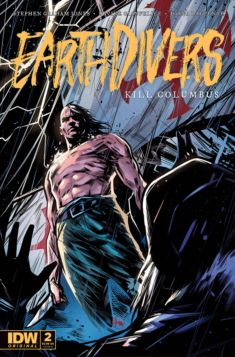 Earthdivers Kill Columbus #2 Cover B Variant Angel Hernandez Cover (Limit 1 Per Customer)