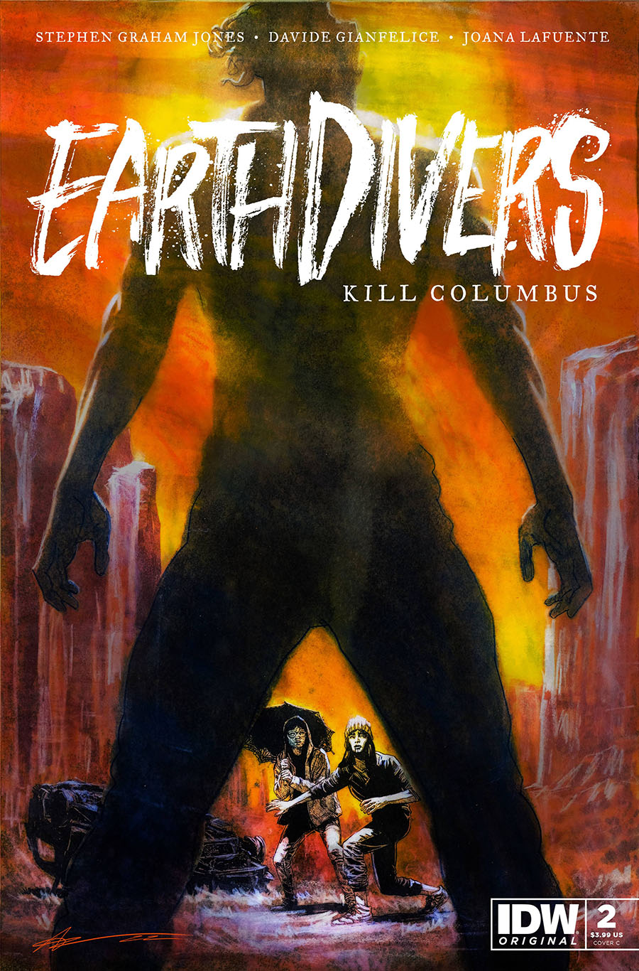 Earthdivers #2 Cover C Variant Aaron Campbell Cover (Limit 1 Per Customer)