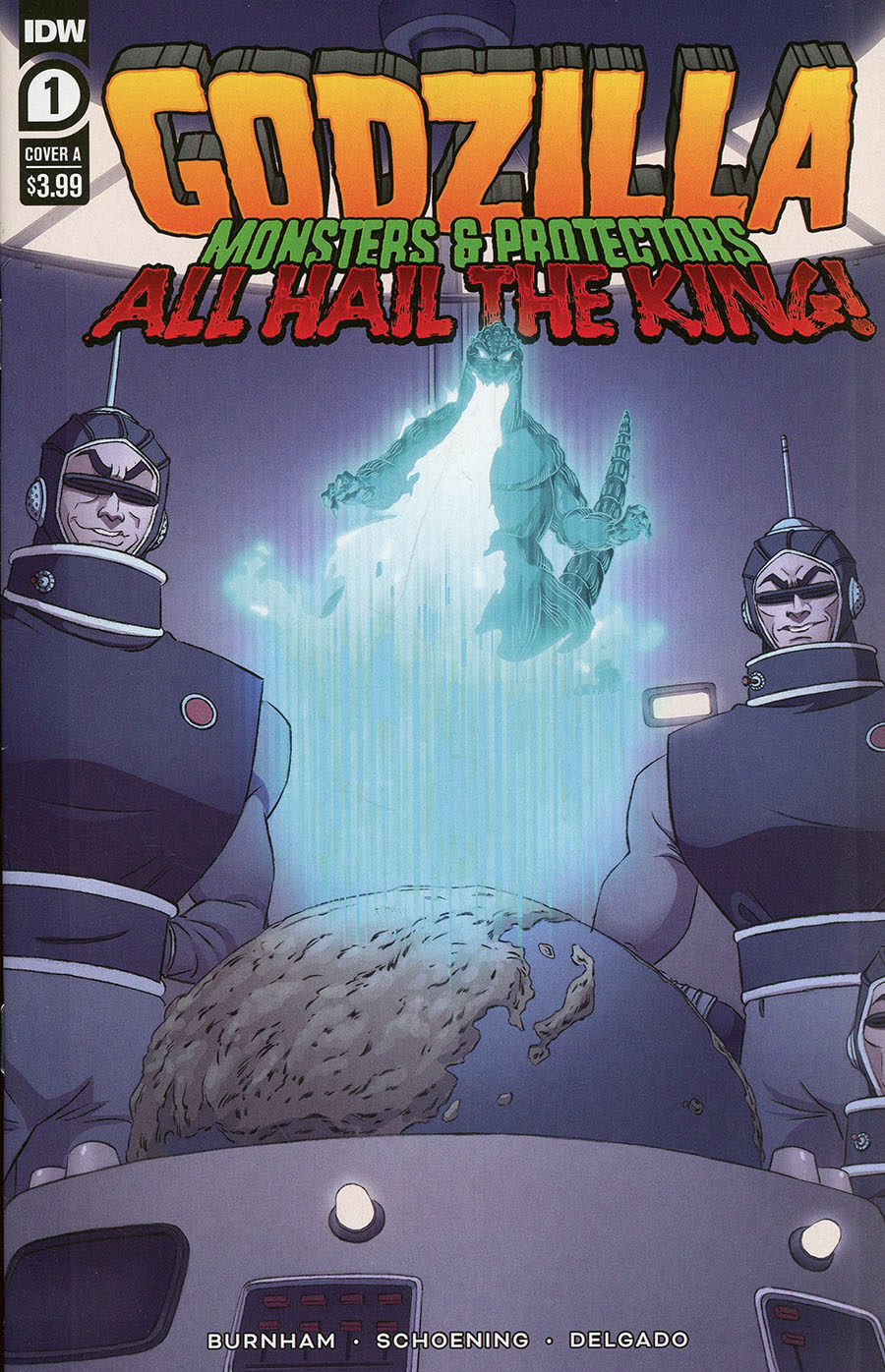 Godzilla Monsters & Protectors All Hail The King #1 Cover A Regular Dan Schoening Cover