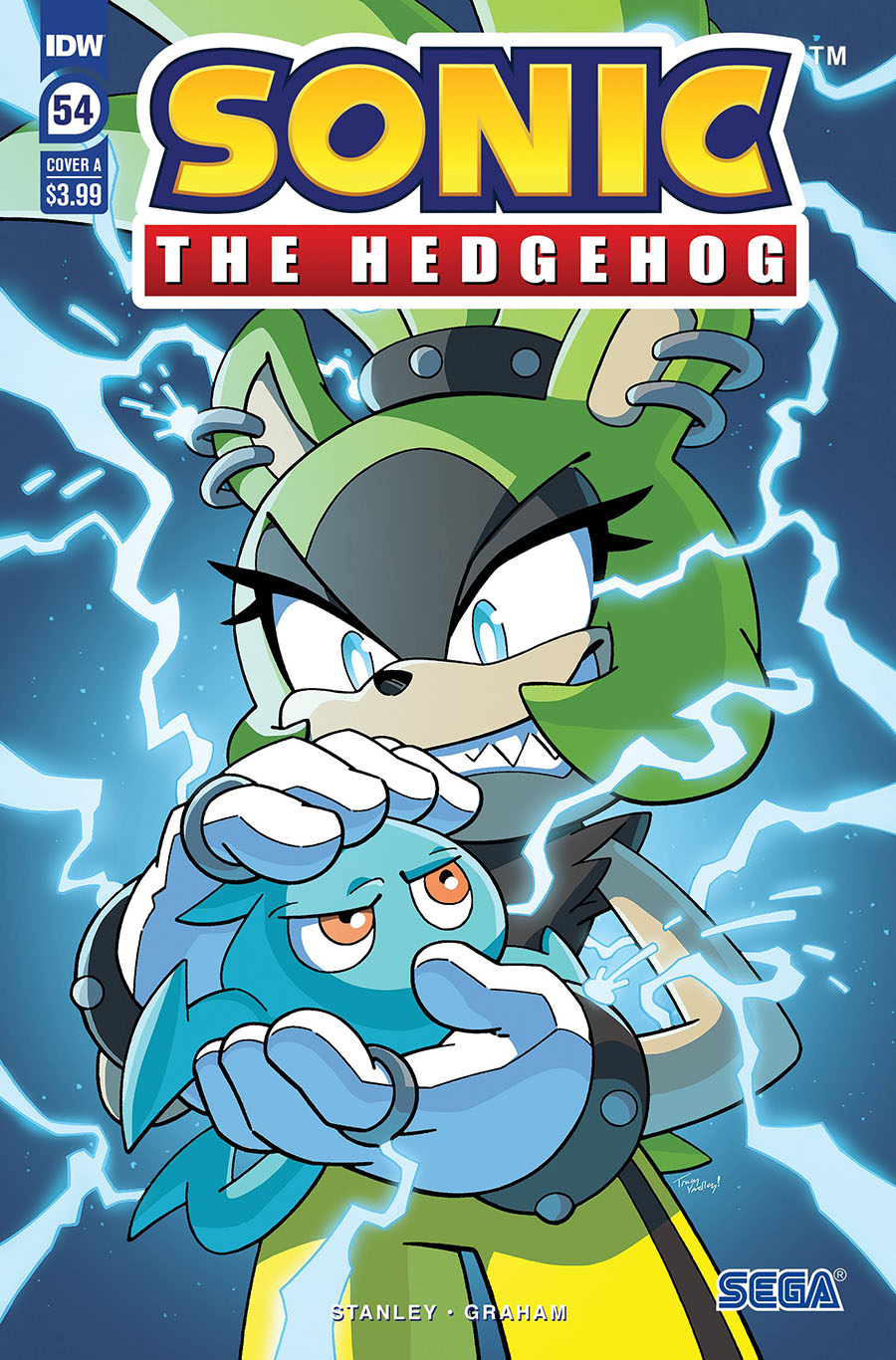 Sonic The Hedgehog Vol 3 #54 Cover A Regular Tracy Yardley Cover
