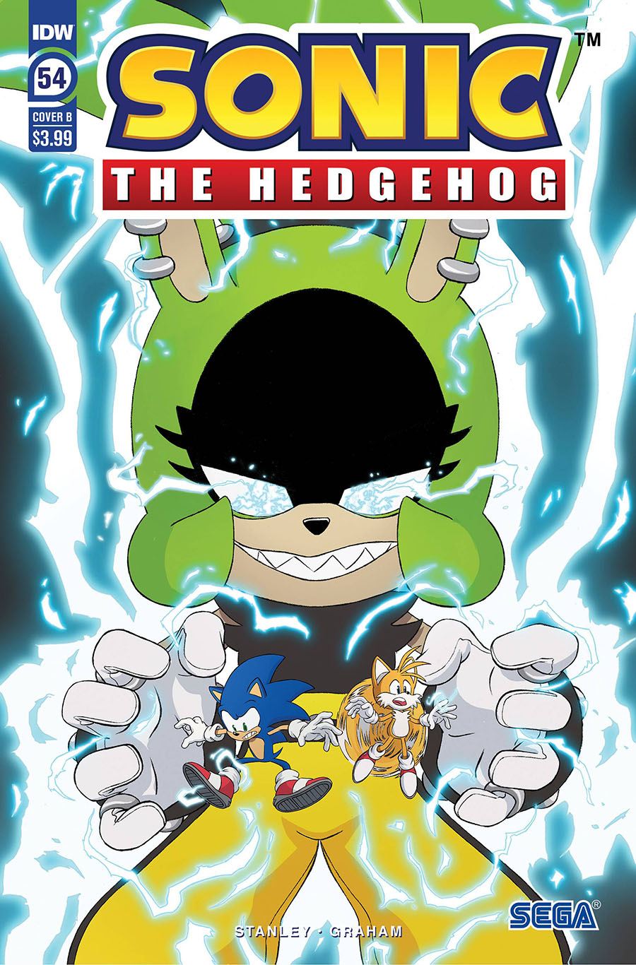 Sonic The Hedgehog Vol 3 #54 Cover B Variant Dan Schoening Cover