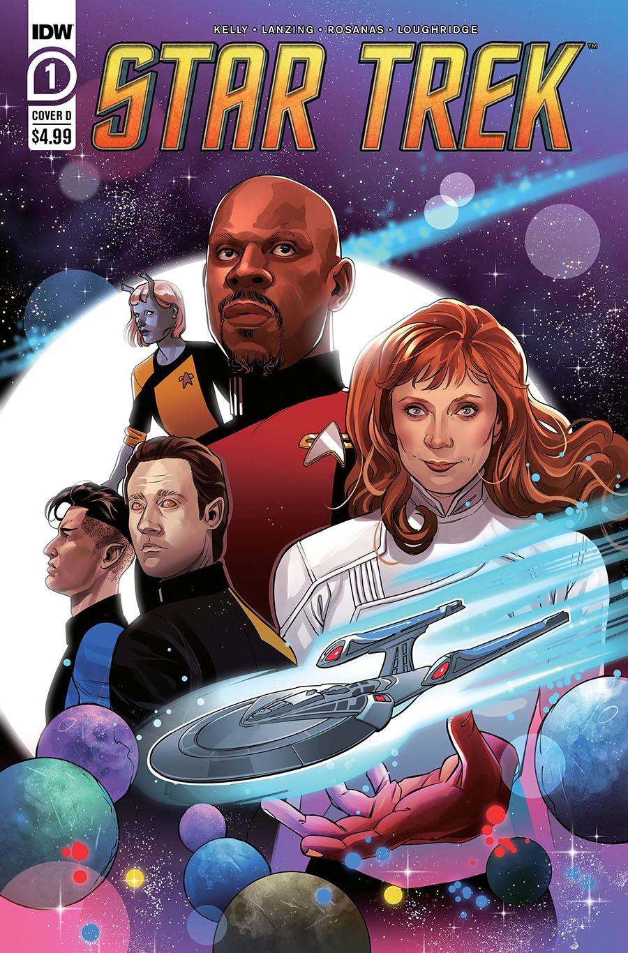 Star Trek (IDW) Vol 2 #1 Cover D Variant Rachel Stott Cover