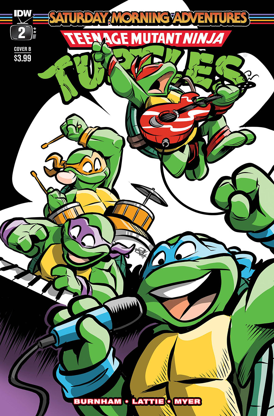 Teenage Mutant Ninja Turtles Saturday Morning Adventures #2 Cover B Variant Jay Fosgitt Cover