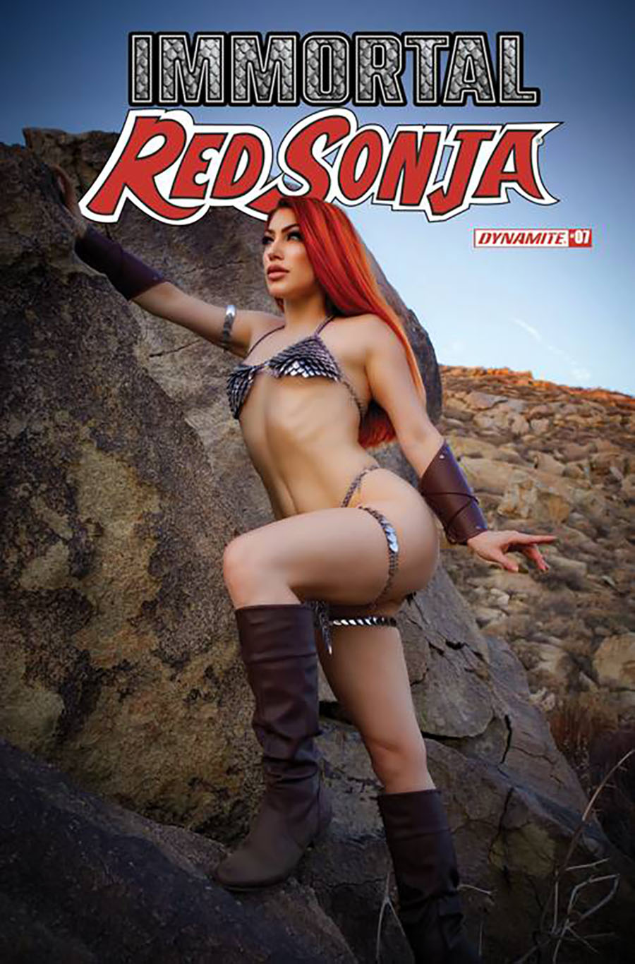 Immortal Red Sonja #7 Cover E Variant Rachel Hollon Cosplay Photo Cover
