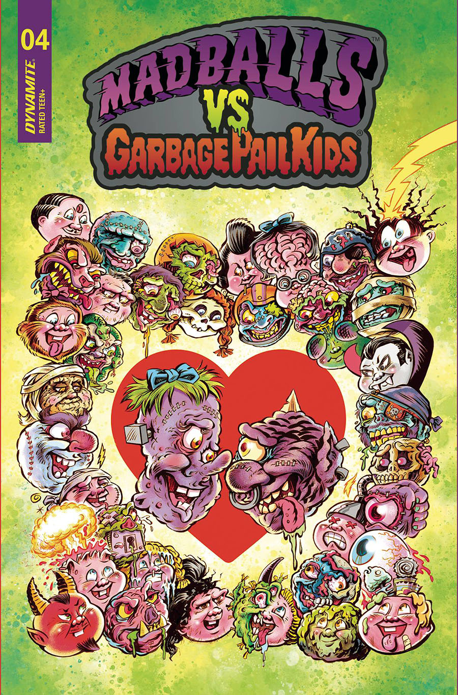 Madballs vs Garbage Pail Kids #4 Cover B Variant Jason Crosby Cover