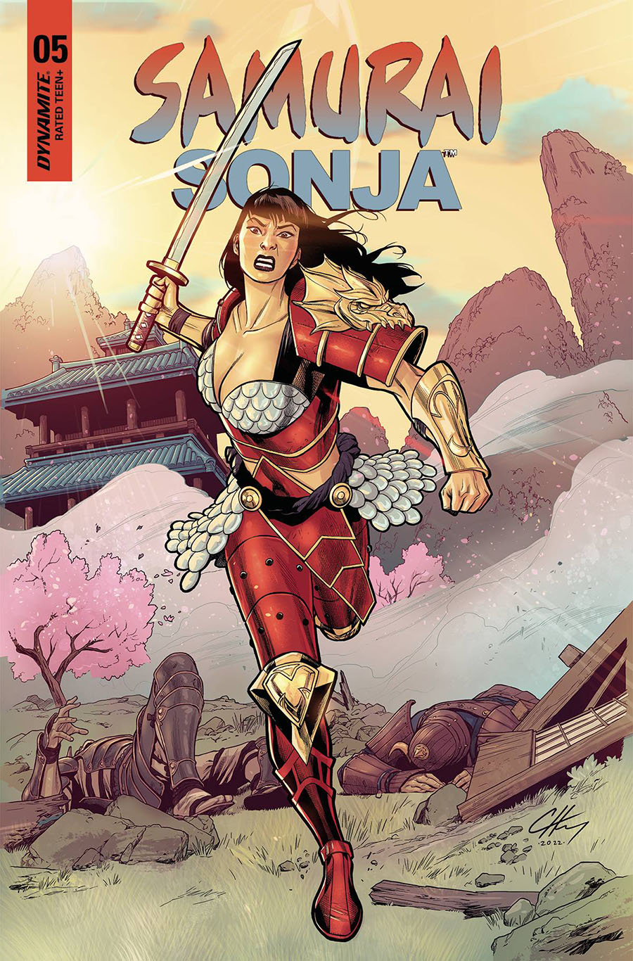 Samurai Sonja #5 Cover A Regular Clayton Henry Cover