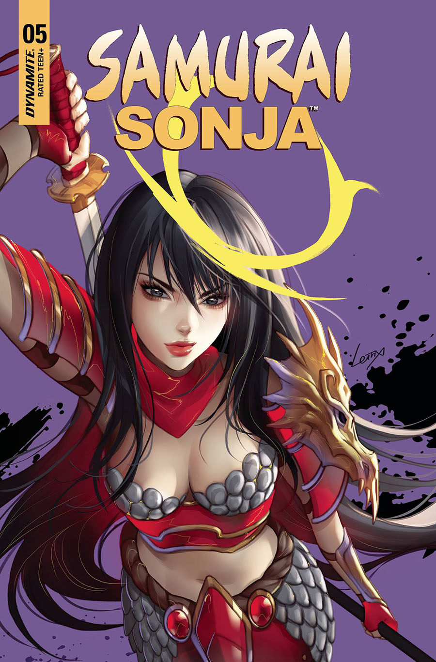 Samurai Sonja #5 Cover B Variant Lesley Leirix Li Cover