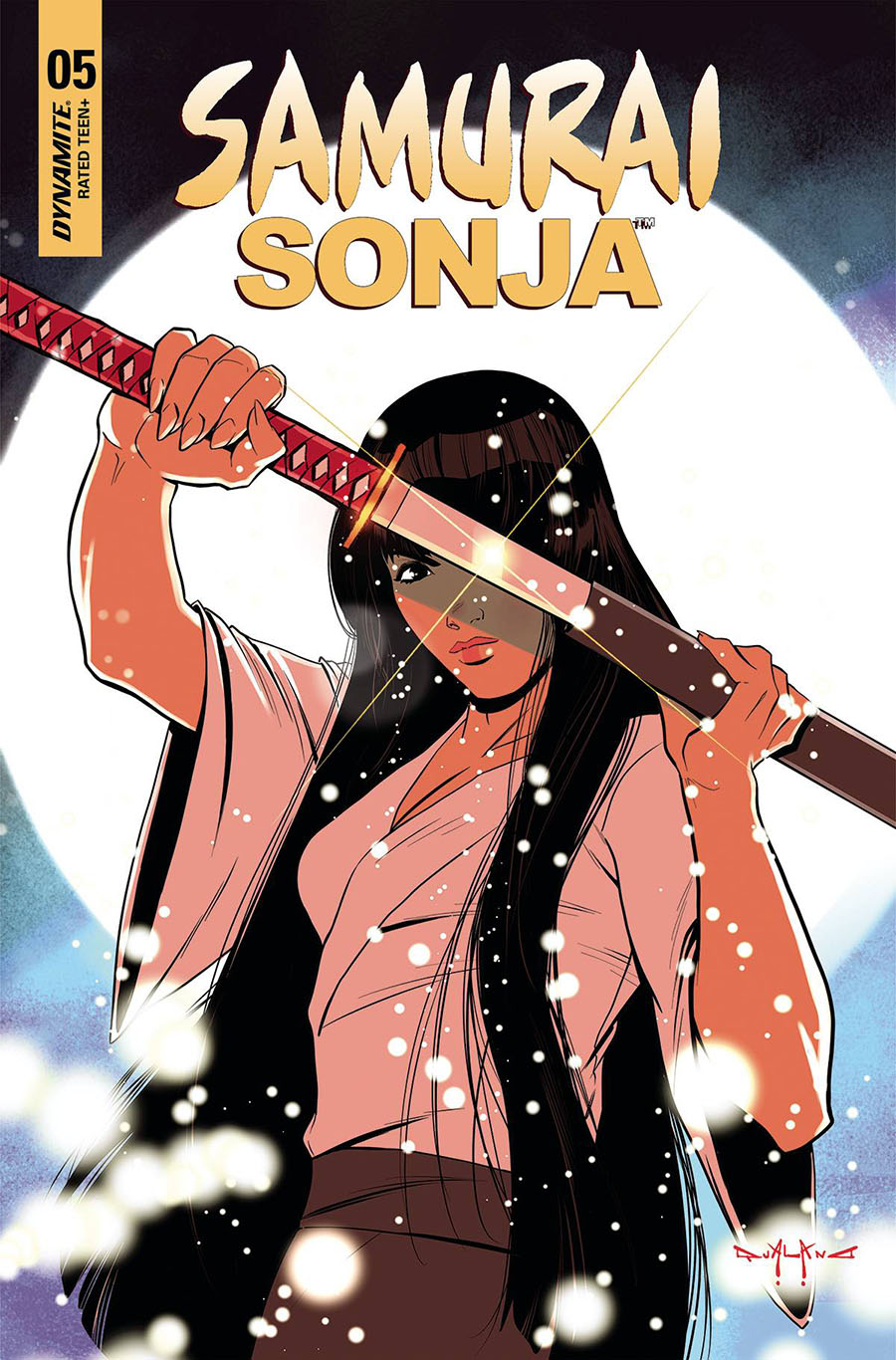 Samurai Sonja #5 Cover C Variant Pasquale Qualano Cover