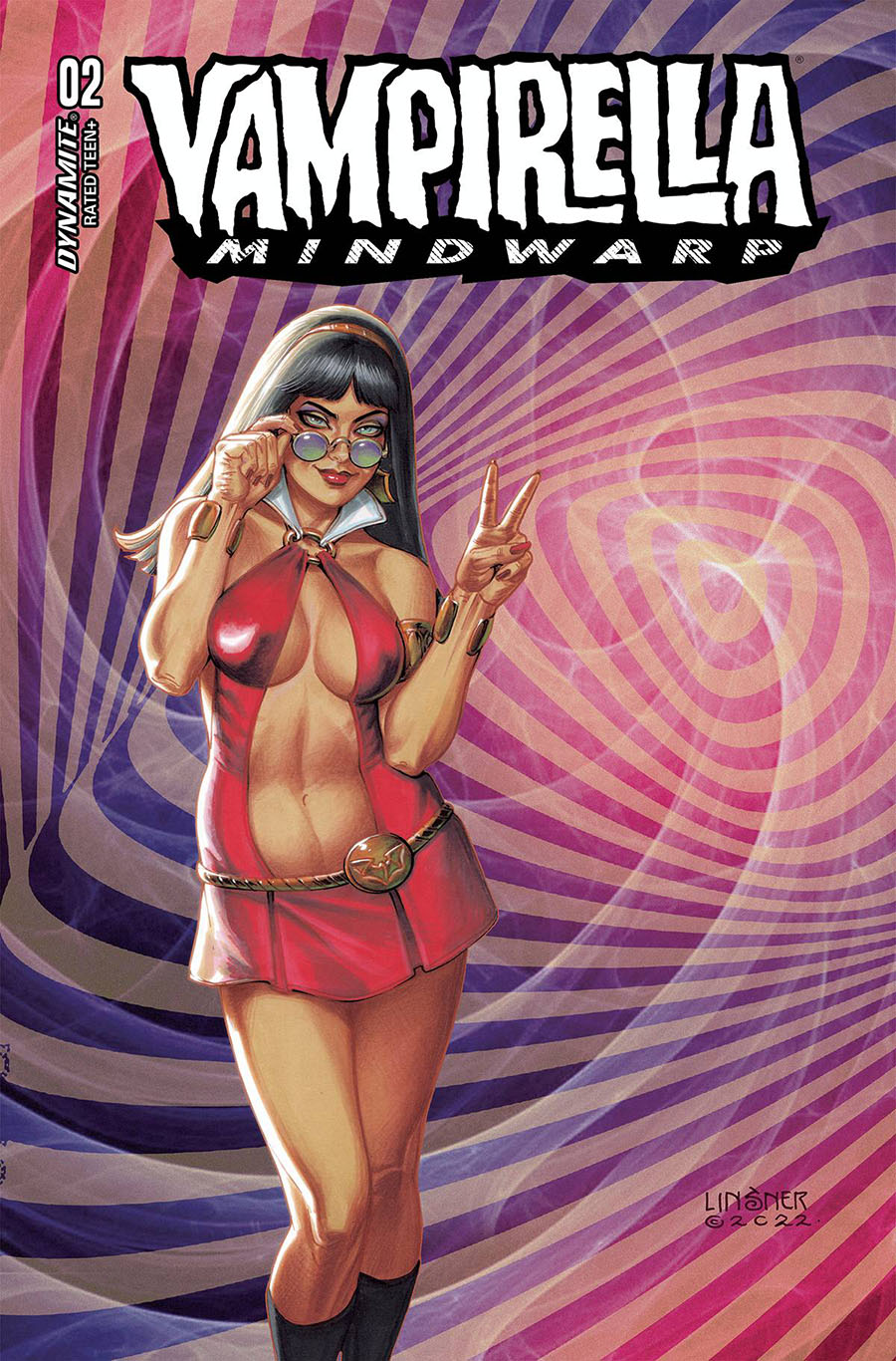 Vampirella Mindwarp #2 Cover A Regular Joseph Michael Linsner Cover
