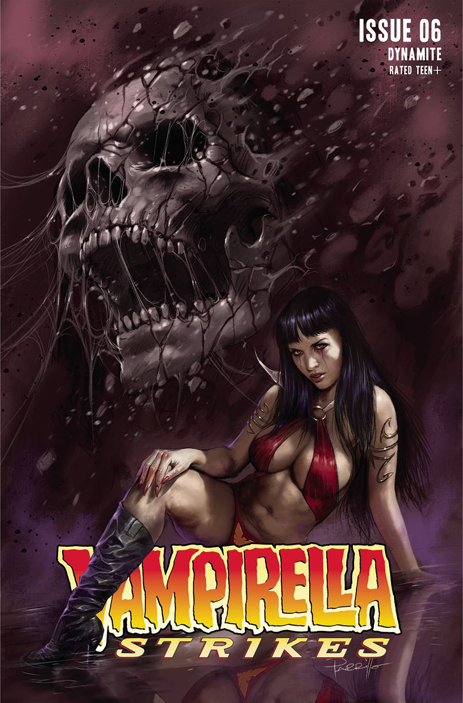 Vampirella Strikes Vol 3 #6 Cover A Regular Lucio Parrillo Cover