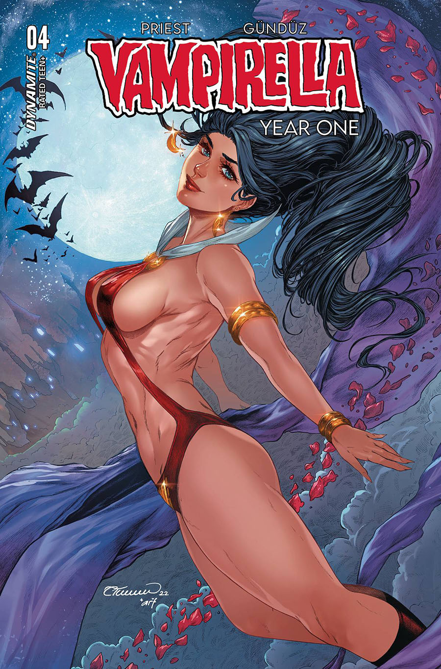 Vampirella Year One #4 Cover A Regular Collette Turner Cover