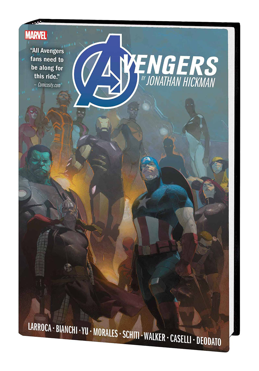 Avengers By Jonathan Hickman Omnibus Vol 2 HC Book Market Esad Ribic Cover New Printing