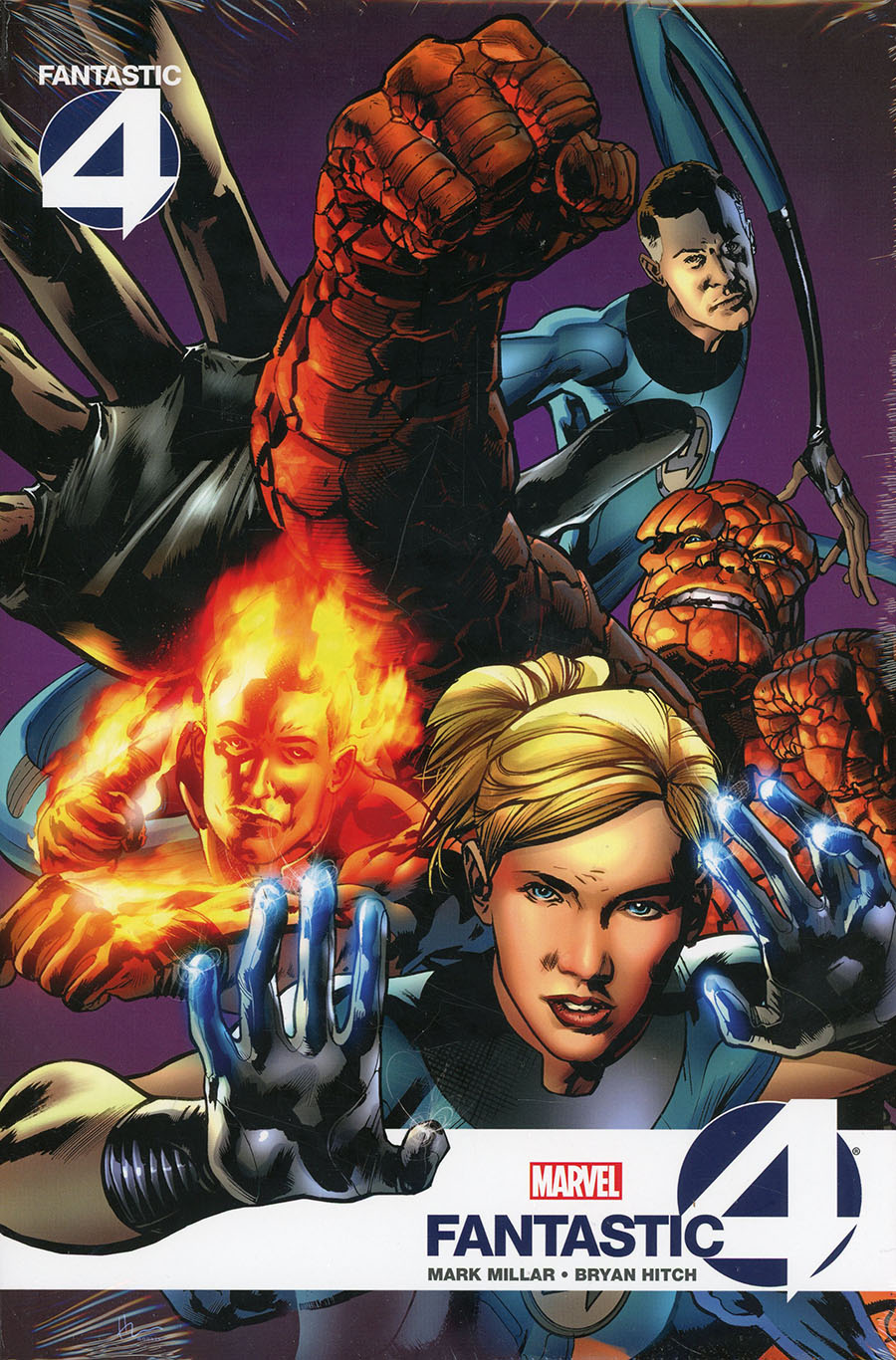 Fantastic Four By Mark Millar & Bryan Hitch Omnibus HC Book Market Bryan Hitch Cover