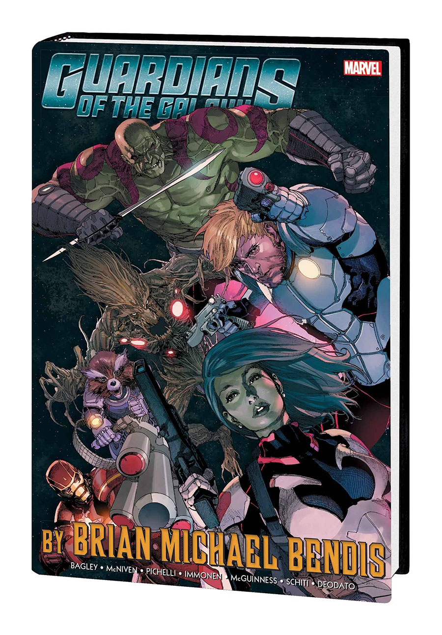 Guardians Of The Galaxy By Brian Michael Bendis Omnibus Vol 1 HC Book Market Leinil Francis Yu Cover New Printing