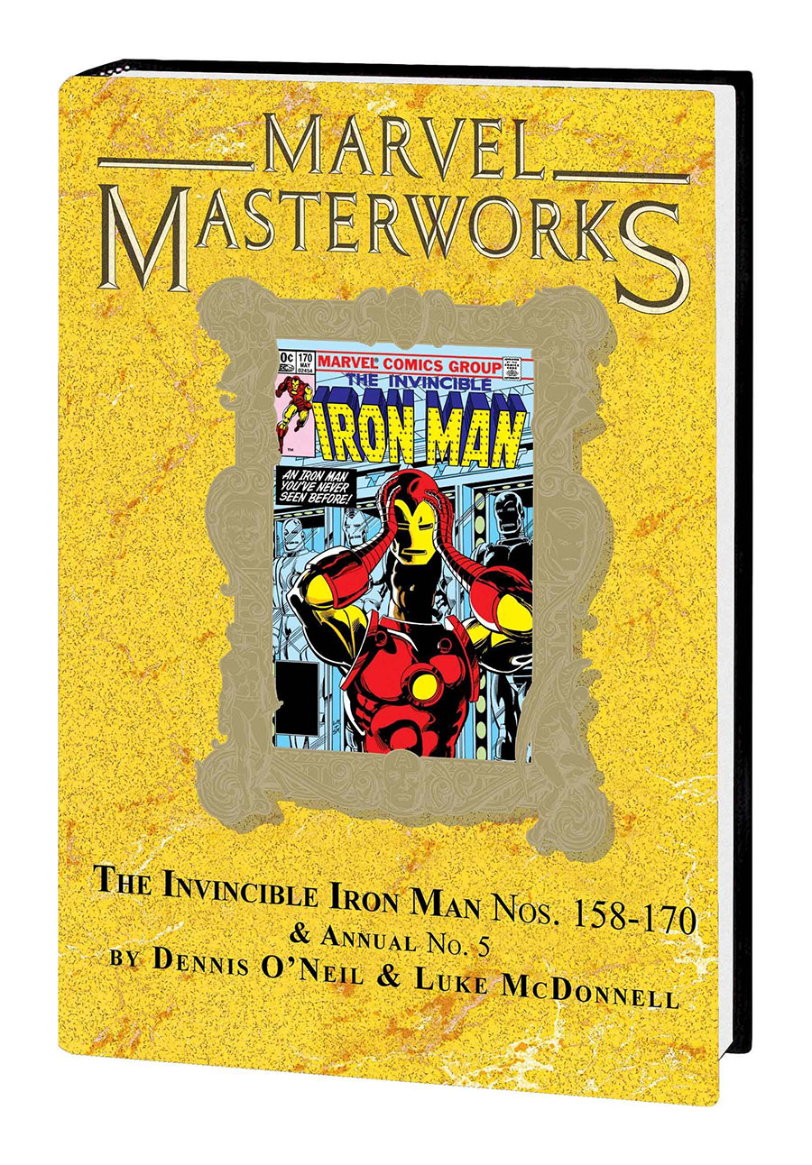 Marvel Masterworks Invincible Iron Man Vol 16 HC Variant Dust Jacket