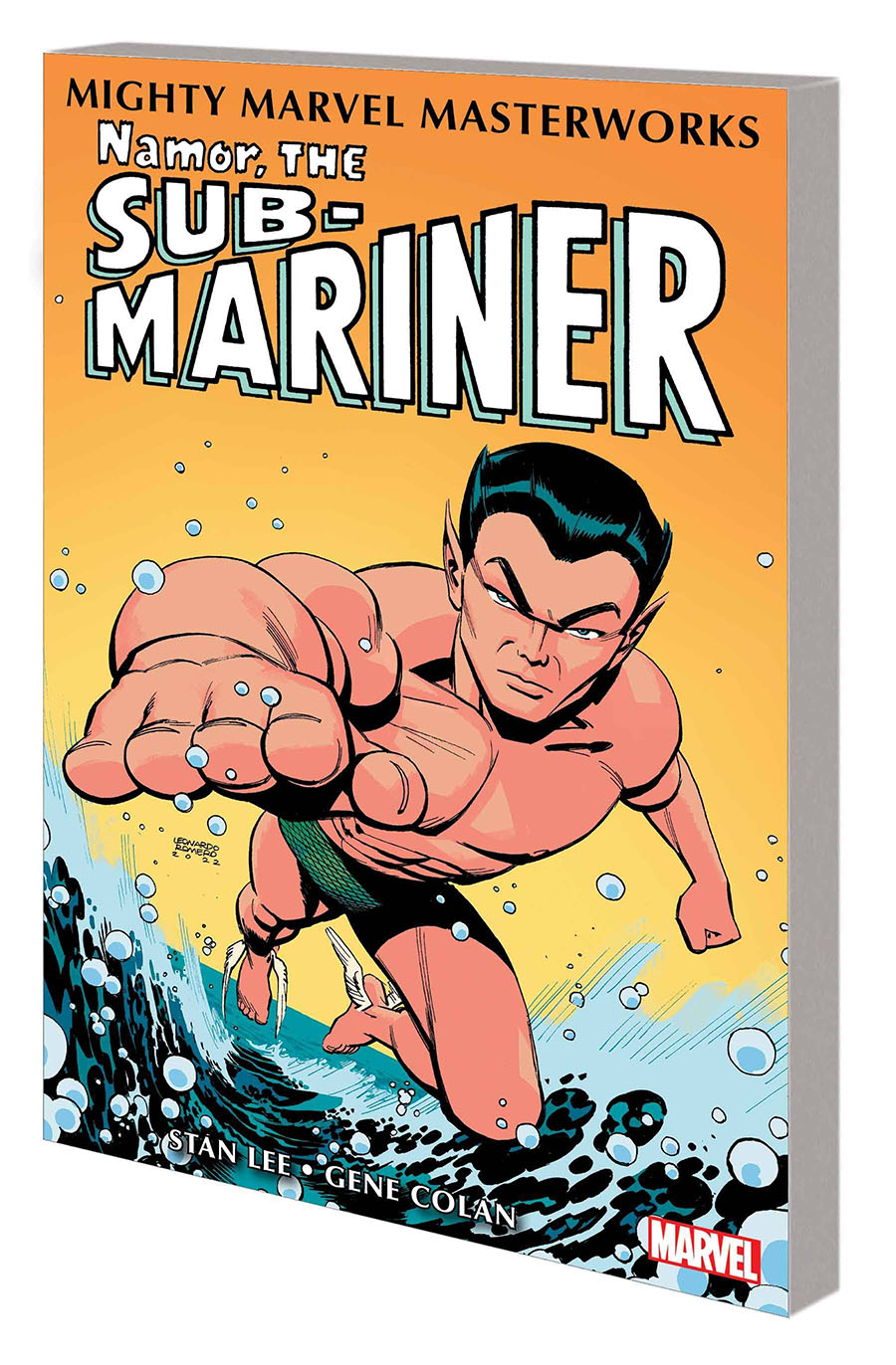 Mighty Marvel Masterworks Namor The Sub-Mariner Vol 1 Quest Begins GN Book Market Leonardo Romero Cover