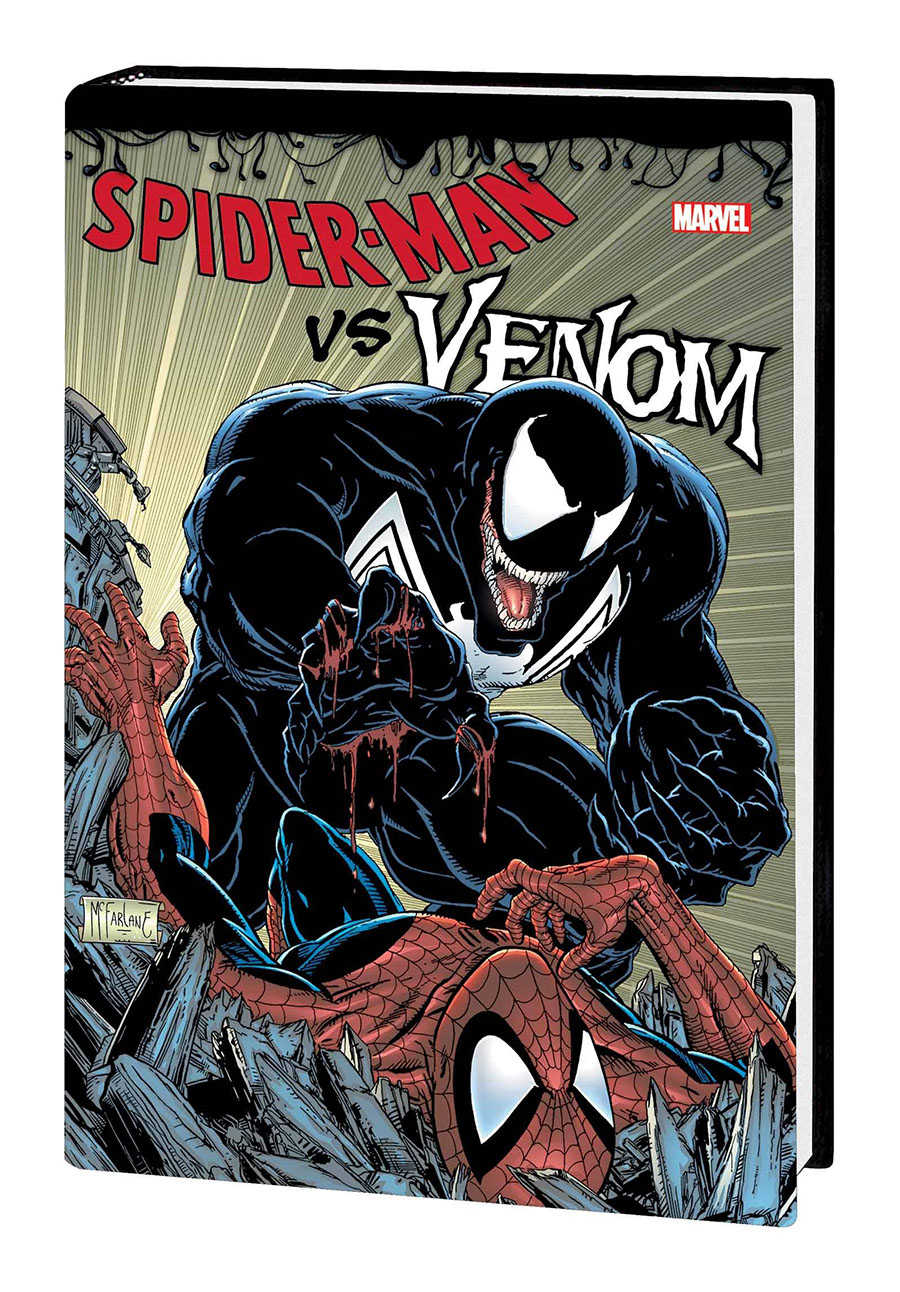 Spider-Man vs Venom Omnibus HC Book Market Todd McFarlane Cover New Printing