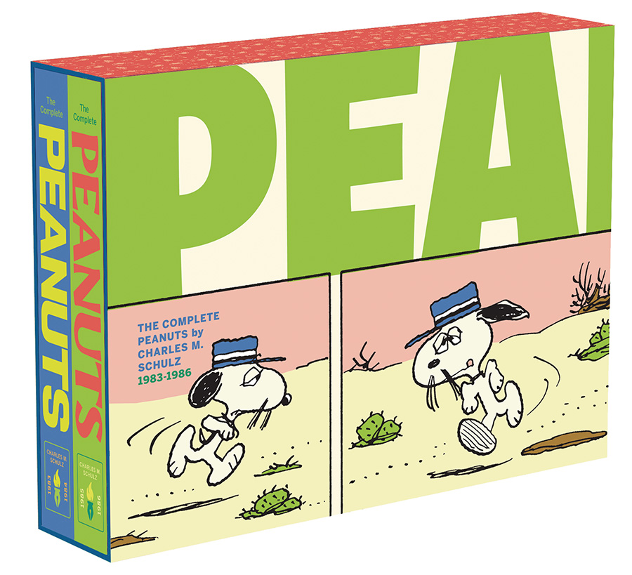 Complete Peanuts Vol 17 & 18 1983-1986 Slipcase TP