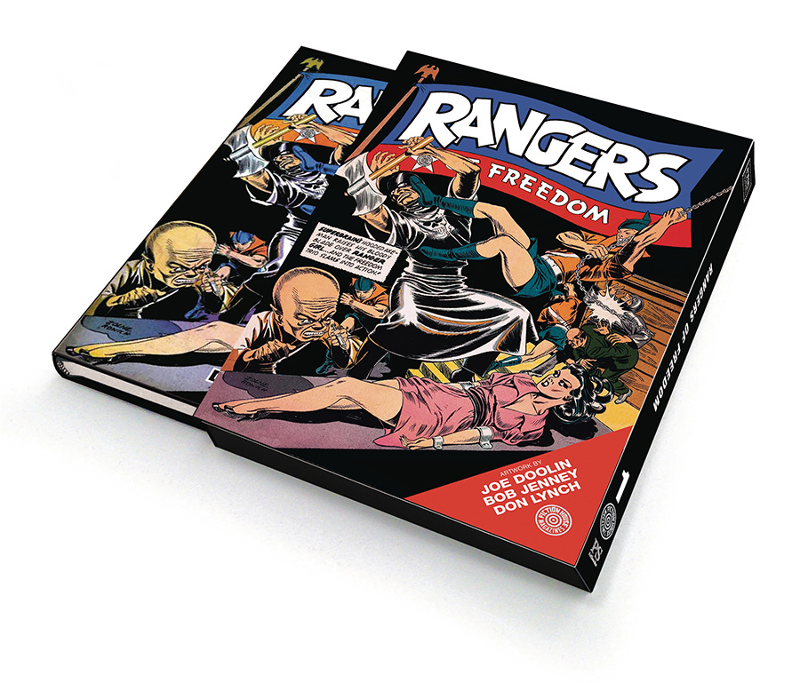 Golden Age Classics Rangers Of Freedom Vol 1 HC Slipcase Edition