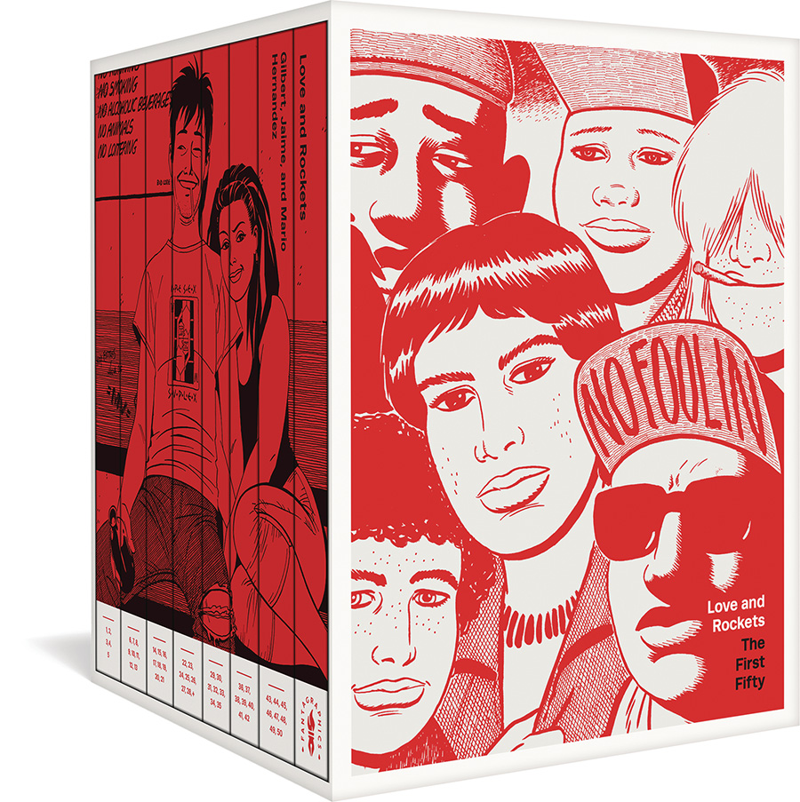 Love And Rockets First Fifty The Classic 40th Anniversary Collection HC Box Set