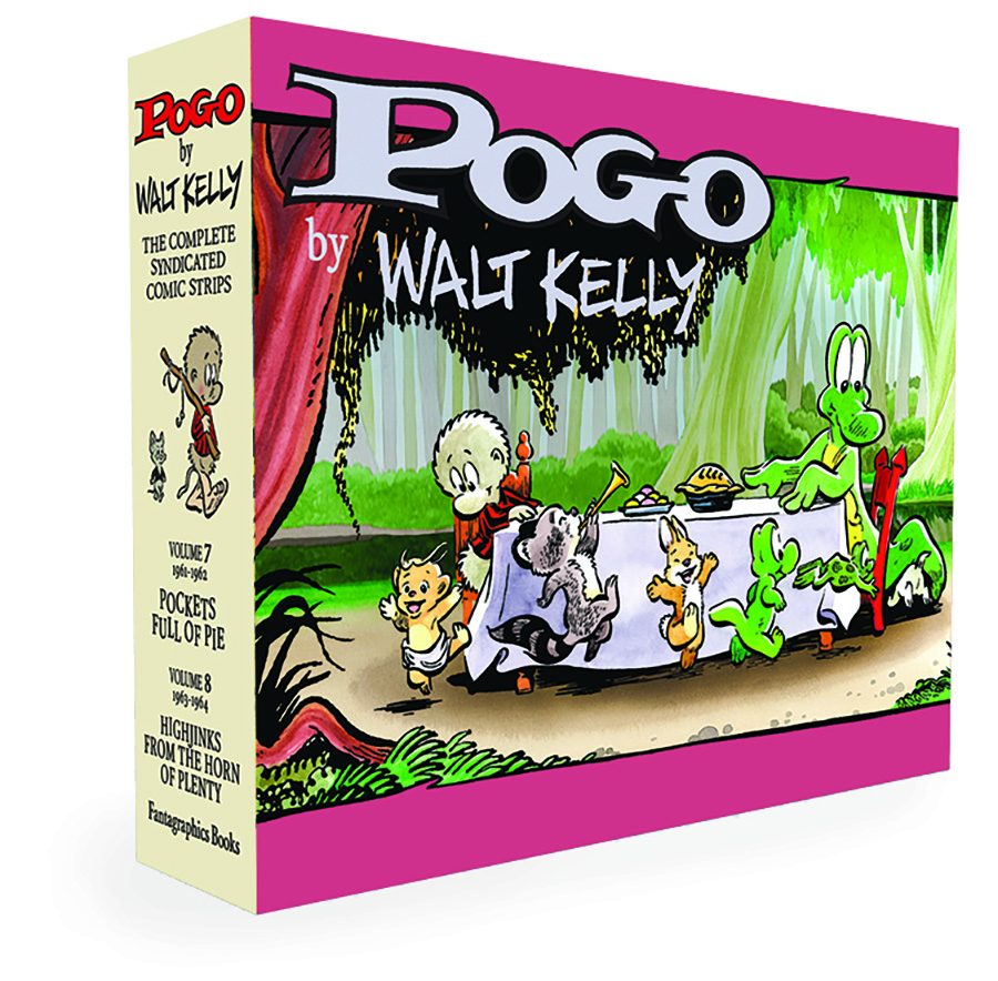 Pogo Complete Syndicated Comic Strips Box Set Vol 7 & 8 HC