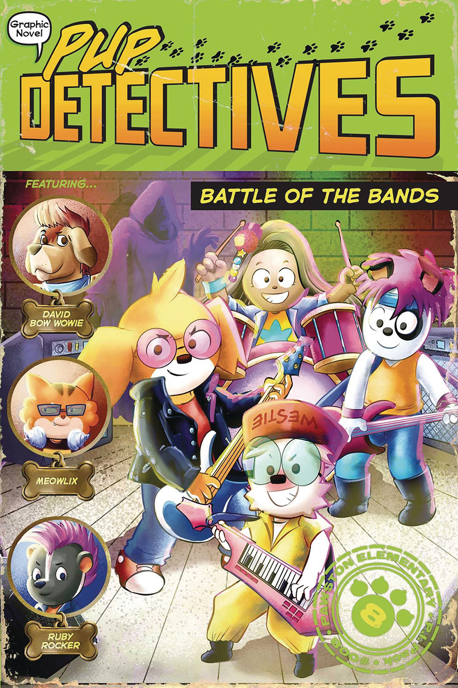 Pup Detectives Vol 8 Battle Of The Bands HC
