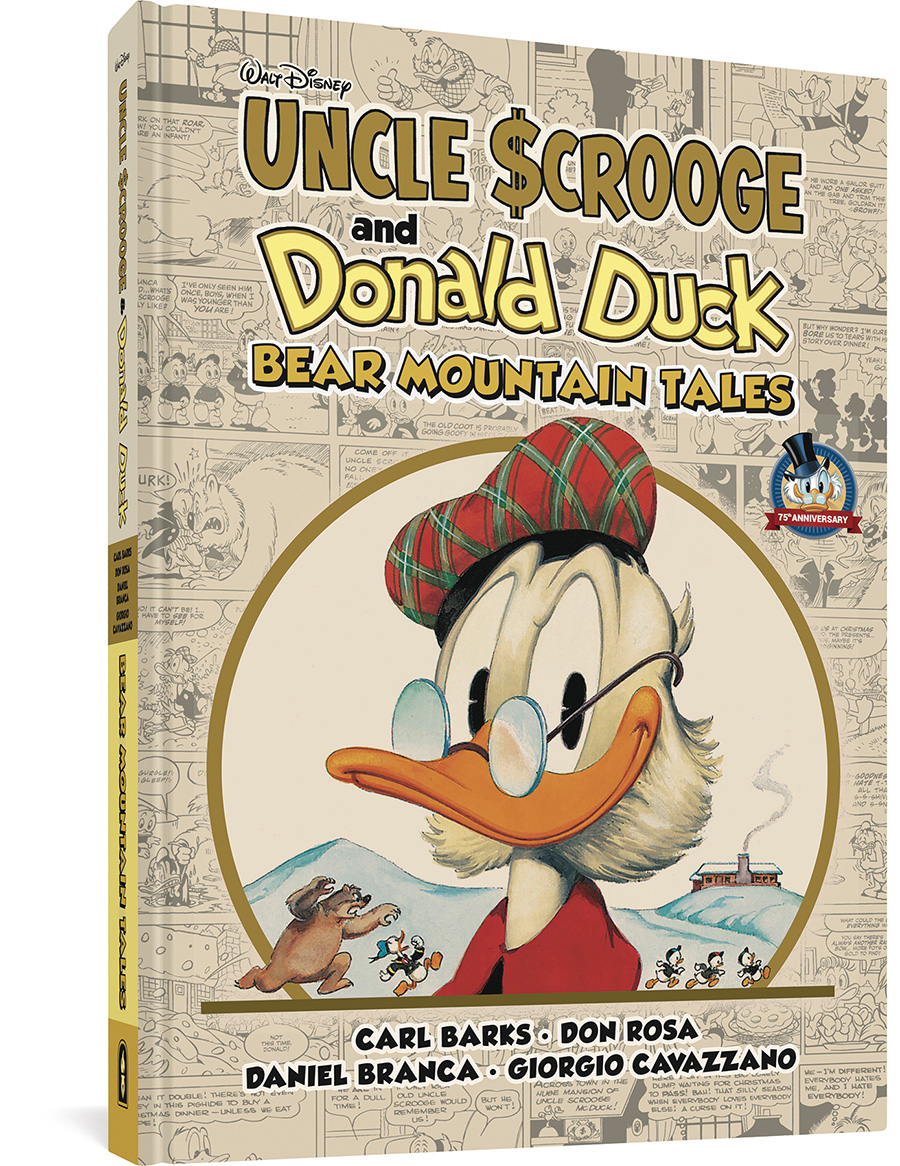 Walt Disney Uncle Scrooge And Donald Duck Bear Mountain Tales HC
