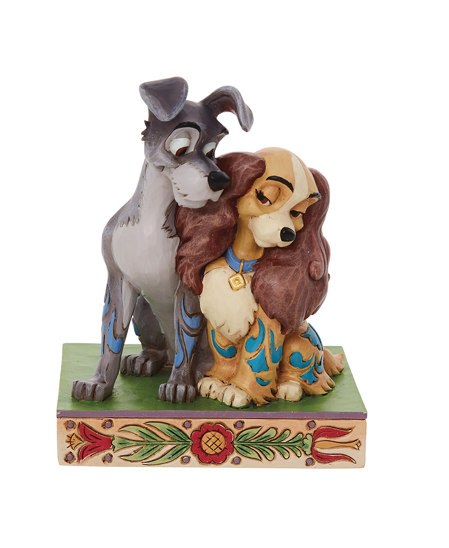 Disney Traditions Lady And The Tramp 4.5-Inch Figurine