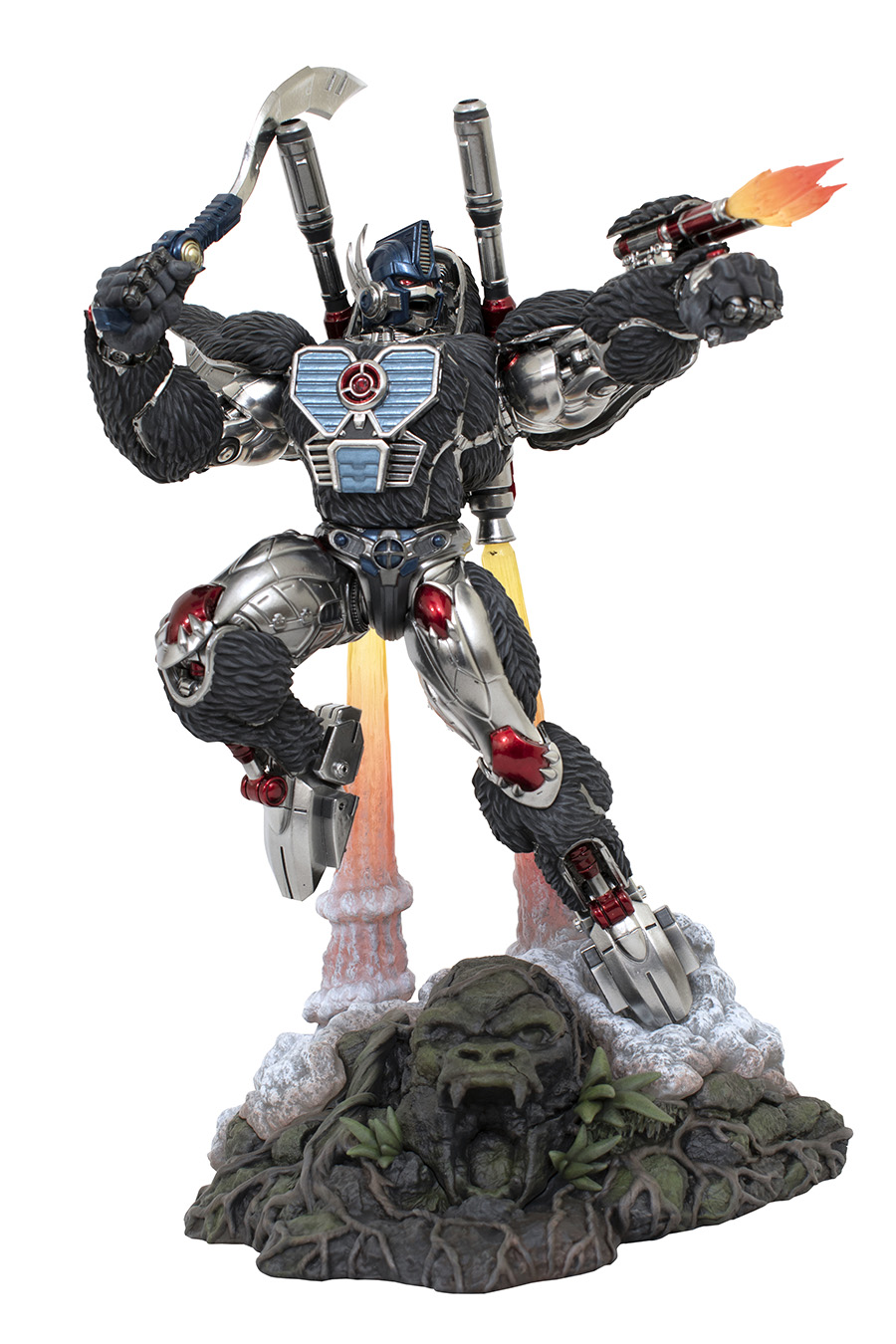 Transformers Milestones Beast Wars Optimus Primal Resin Statue