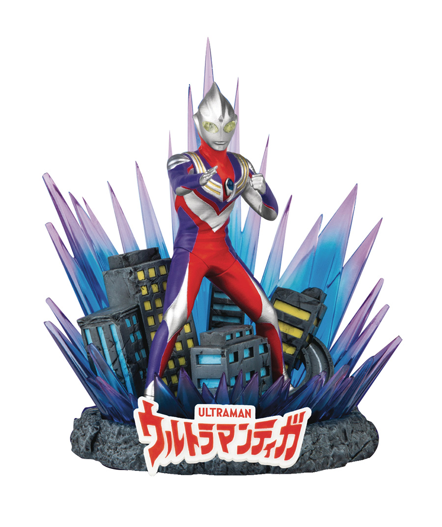 Ultraman DS-113 Ultraman Tiga Diorama Stage 6-Inch Statue