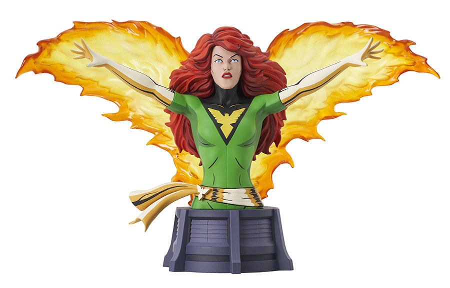 Marvel Animated X-Men Phoenix Resin Mini Bust