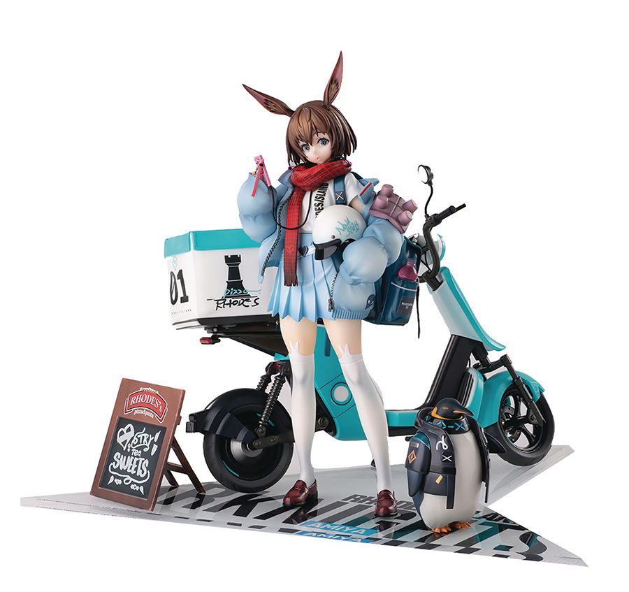 Arknights Amiya Fresh Fastener 1/7 Scale PVC Figure Deluxe Version