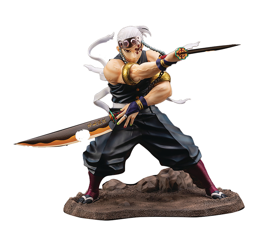 Demon Slayer Kimetsu No Yaiba Tengen Uzui ARTFX J Statue