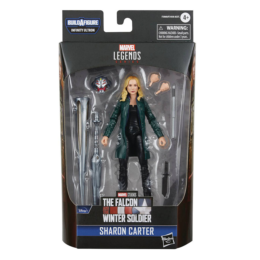 Avengers Legends Falcon And The Winter Soldier Sharon Carter 6-Inch Action Figure
