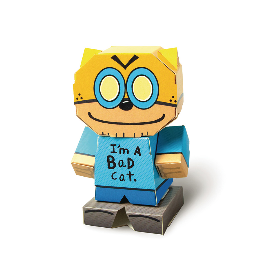 Dog Man Cat Man Cuble Previews Exclusive Foldable Figure