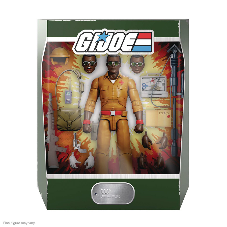 GI Joe A Real American Hero Ultimates Wave 3 Doc Action Figure